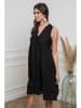 La Compagnie Du Lin Lniana sukienka "Essentiel" w kolorze czarnym