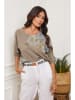 La Compagnie Du Lin Blouse "Julianna" taupe