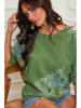 La Compagnie Du Lin Blouse "Julianna" groen