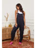 La Compagnie Du Lin Leinen-Jumpsuit "Stephania" in Dunkelblau