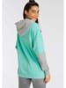 Kangaroos Hoodie mintgroen/grijs