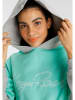 Kangaroos Hoodie mintgroen/grijs