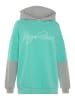 Kangaroos Hoodie mintgroen/grijs