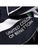 Benetton 3-delige beddengoedset zwart/wit