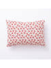 Benetton Kussen lichtroze/rood - (L)35 x (B)50 cm