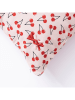 Benetton Kissen in Rosa/ Rot