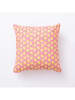 Benetton Kussen lichtroze/geel - (L)40 x (B)40 cm
