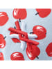 Benetton Kissen in Hellblau/ Rot