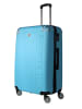 Geographical Norway 5-delige hardcase-trolleyset "Softless" turquoise