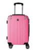Geographical Norway Hardcase-trolley "Softless" roze - (B)34 x (H)52 x (D)21 cm