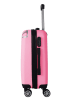Geographical Norway Hardcase-trolley "Softless" roze - (B)34 x (H)52 x (D)21 cm