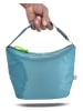 IRIS Lunchtas turquoise - (B)29,5 x (H)19 x (D)13,5 cm