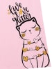Denokids Jurk "Romantic Cat" lichtroze