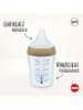 NUK 2er-Set: Babyflaschen "Perfect Match" in Weiß, je 260 ml