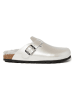 Mandel Clogs "Neo" zilverkleurig