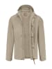 MGO leisure wear Regenjacke "Sid" in Beige