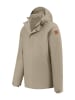 MGO leisure wear Regenjacke "Sid" in Beige
