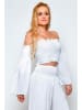 Tarifa Bluse in Weiß
