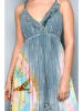 Tarifa Kleid in Blau/ Bunt