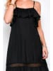 Tarifa Kleid in Schwarz