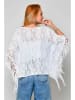 Tarifa Bluse in Weiß/ Weiß