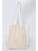 Tarifa Schultertasche in Weiß/ Beige - (B)35 x (H)40 cm
