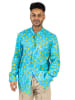 Isla Bonita by SIGRIS Blouse turquoise/geel