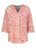 Sublevel Bluse in Beige/ Rot
