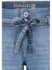 Sublevel Jeans-Bermudas in Hellblau