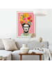 Orangewallz Gerahmter Kunstdruck "Sweet Frida" - (B)50 x (H)70 cm
