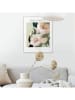 Orangewallz Gerahmter Kunstdruck "Jardin Pastels"