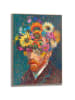 Orangewallz Gerahmter Kunstdruck "Van Gogh" - (B)50 x (H)70 cm