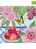 ppd 2er-Set: Servietten "Salamanca" in Rosa/ Grün/ Blau - 2x 20 Stück