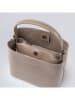 CXL by Christian Lacroix Leder-Henkeltasche "Vaugirard" in Beige - (B)27 x (H)22 x (T)13 cm