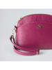 CXL by Christian Lacroix Leder-Umhängetasche "Malesherbes" in Pink - (B)23 x (H)17 x (T)7 cm