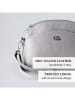CXL by Christian Lacroix Leder-Umhängetasche "Malesherbes" in Silber - (B)23 x (H)17 x (T)7 cm