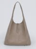 CXL by Christian Lacroix Leder-Schultertasche "Faidherbe" in Beige - (B)34 x (H)52 x (T)24 cm