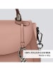 CXL by Christian Lacroix Leder-Henkeltasche "Haussmann" in Rosa - (B)23 x (H)20 x (T)11 cm