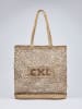 CXL by Christian Lacroix Shopper bag "Vola" w kolorze beżowym - 46 x 44 x 25 cm