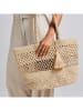 CXL by Christian Lacroix Shopper "Flavie" in Beige - (B)54 x (H)32 x (T)14 cm