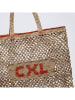 CXL by Christian Lacroix Shopper "Vola" beige - (B)46 x (H)44 x (D)26 cm