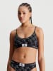 CALVIN KLEIN UNDERWEAR Bustier zwart/wit
