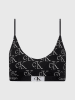 CALVIN KLEIN UNDERWEAR Bustier zwart/wit