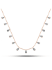 Heliophilia Zilveren ketting met edelstenen - (L)42 cm
