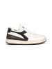 Diadora Leren sneakers wit/zwart