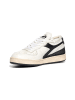 Diadora Leren sneakers wit/zwart