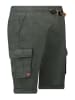 Geographical Norway Cargoshort "Plaire" donkergrijs