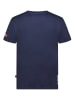 Geographical Norway Shirt "Jaldemar" donkerblauw
