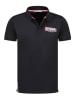 Geographical Norway Poloshirt "Koffroy" in Schwarz