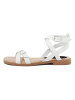 Studio 88 Skórzane sandały w kolorze białym
